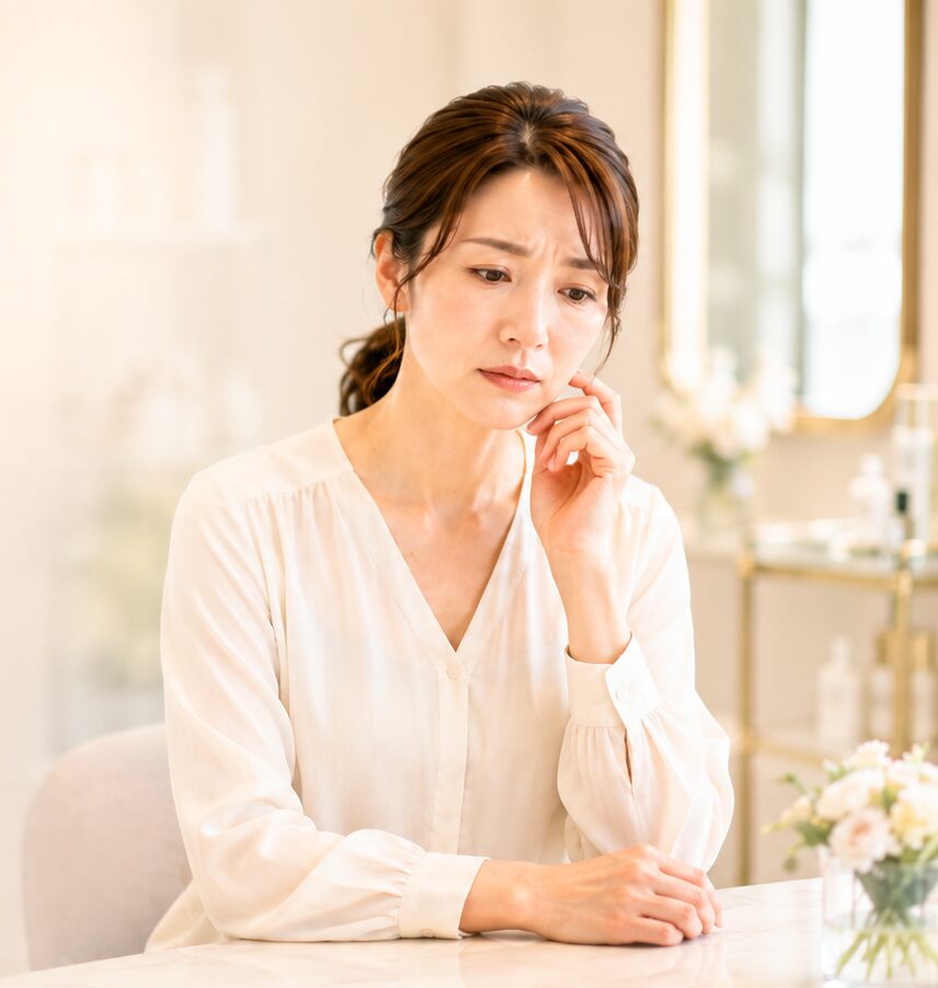 女性　悩む