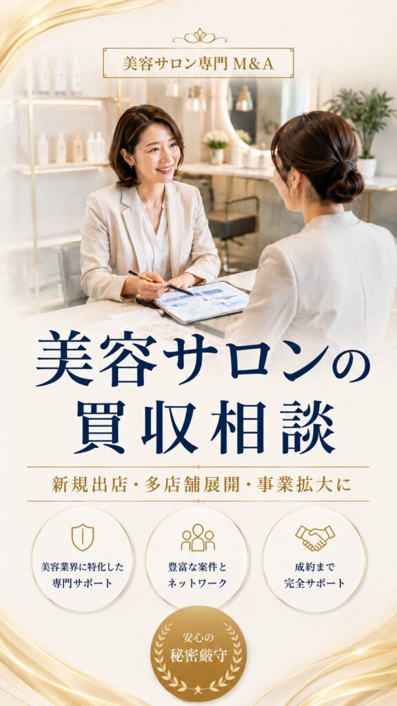 美容サロンの買収・開業相談